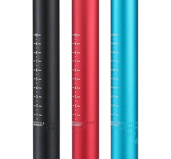 Підсідельний штирь велосипеда Bynccea 27,2 30,9 31,6 мм з алюмінієвого сплаву, чорний (3139)