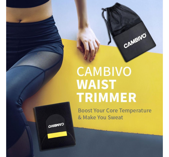 Пояс для талії CAMBIVO WT10, чорний (3015)