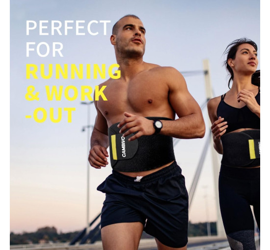 Пояс для талії CAMBIVO WT10, чорний (3015)