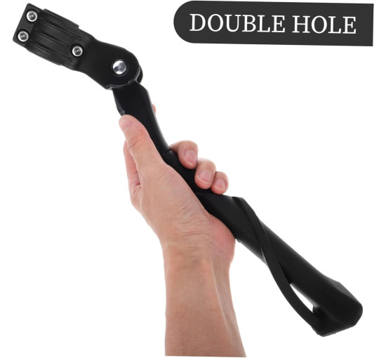 Регульована алюмінієва підставка для велосипеда STOBAZA з подвійними отворами (3141)