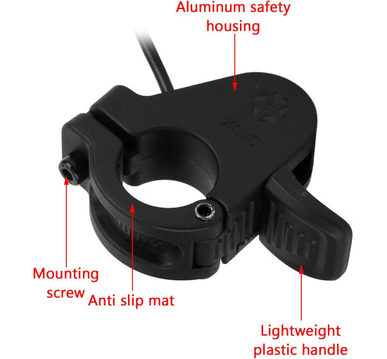 Seppenta електричний дросель з алюмінієвого сплаву, чорний (5010)