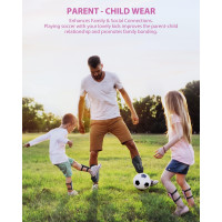 Щитки для голеней футбольные AirsFish SG-BP, детские, юношеские, сертифицированные CE, Airsfish, защитное снаряжение для голеней, розовые (2049)