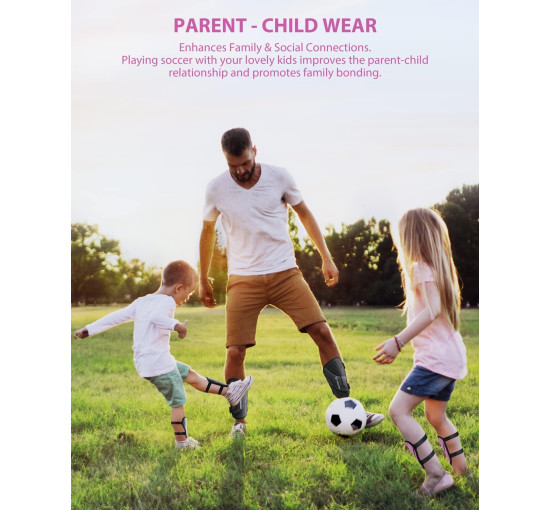 Щитки для гомілок футбольні AirsFish SG-BP, дитячі, юнацькі, сертифіковані CE, Airsfish, захисне спорядження для гомілок, рожеві (2048)