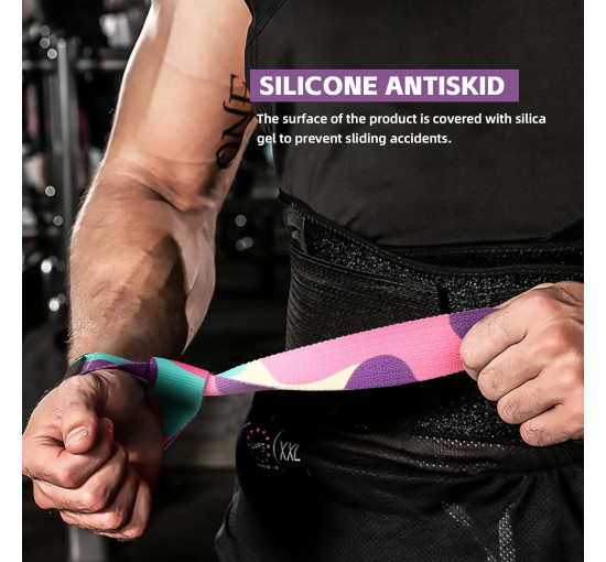 SKDK Стрічки для силових тренувань в тренажерному залі, камуфляжний фіолетовий (5089)