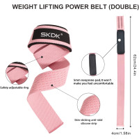 SKDK Ленты для силовых тренировок в тренажерном зале, розовый (5088) SKDK Ленты для силовых тренировок в тренажерном зале, розовый (5088)