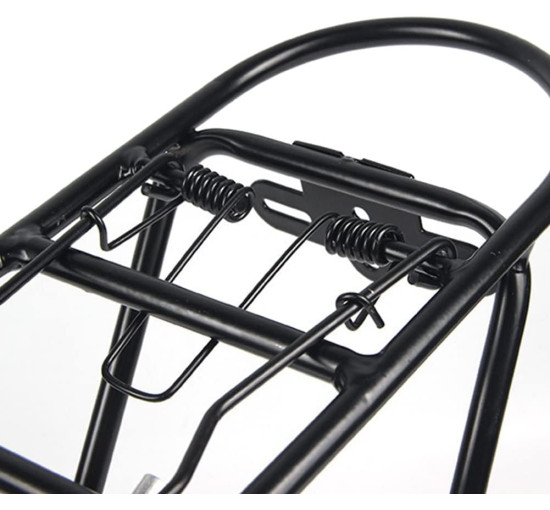 Складні задні багажники Lizusidtsy для велосипедів, чорний (3190)