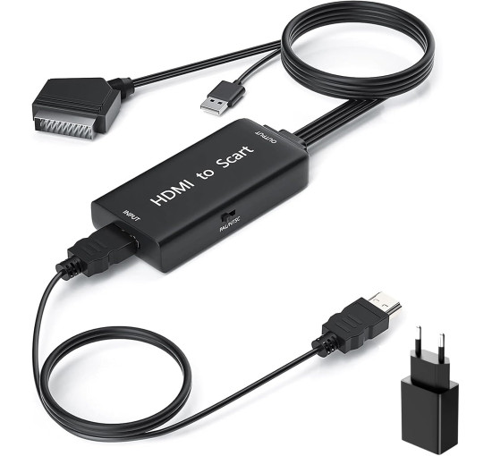 Адаптер Ozvavzk HDMI-SCART з кабелем HDMI (3047)