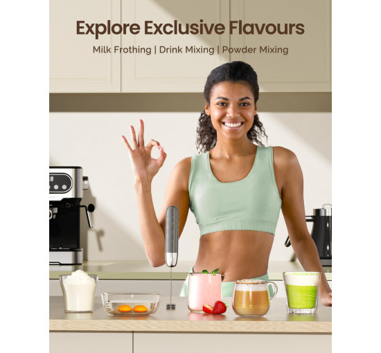 Аккумуляторный пенообразователь для молока Maestri House (2100)