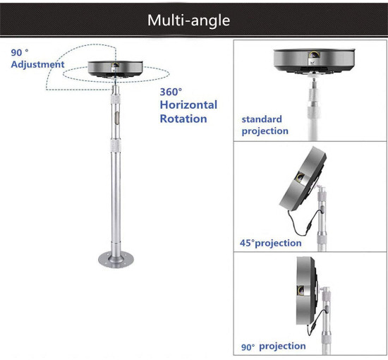 Алюмінієвий кронштейн Alexvyan для камери відеоспостереження, нучкий кронштейн для внутрішнього та зовнішнього використання, срібний (0077)