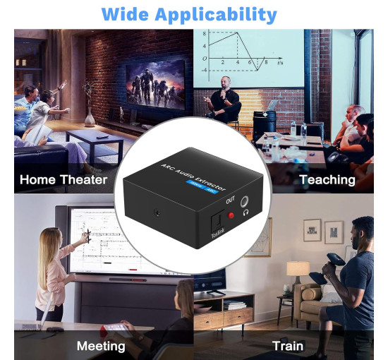 Аудіоадаптер AMANKA mo-92 HDMI ARC 192 кГц ARC (3177)
