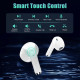 Бездротові Bluetooth-навушники DIAIDIAI A6, Hi-Fi стереонавушники з 4 мікрофонами, сенсорне керування, водонепроникні IPX7, сумісні зі смартфоном, чорні (0035)