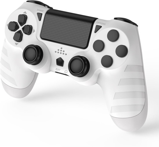 Бездротові контролери DYONDER для PS4/Pro/Slim та ПК, білий (3197)