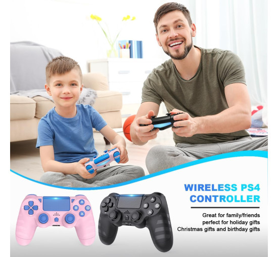 Бездротові контролери DYONDER для PS4/Pro/Slim та ПК, чорний (3198)