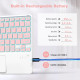 Бездротова клавіатура CACOE K08BT для iPad/Samsung/Lenovo/Windows/iPad Pro/iPad mini, рожевий (2166)