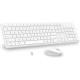 Бездротова клавіатура та миша LeadsaiL K786, білий (4174)