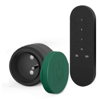 Беспроводная розетка SURNICE для наружного использования, IP44, радиус действия 40 м, 2300 Вт, зеленая (2113)