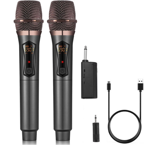 Беспроводной микрофон ALPOWL WXM-001, черный (3055)