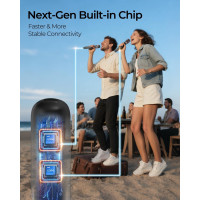 Беспроводная микрофонная система ALPOWL WXM-001 черный (3055)