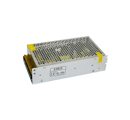 Блок живлення імпульсний Power Supply S-240-12" 12 В 20 А 240 Вт AC-DC (0174)