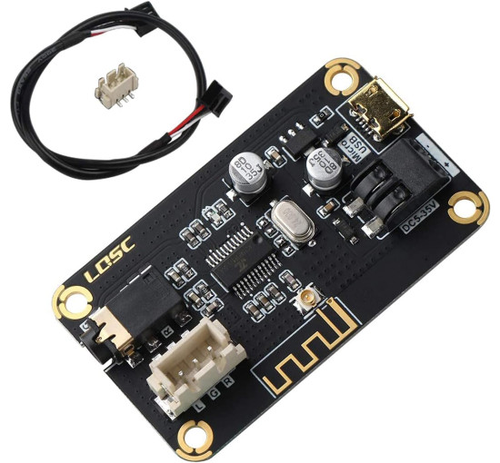 Bluetooth-приймач RUIZHI Модуль плати DC 5V-35V Декодер Аудіо Стерео, Чіп для DIY Навушники (0184)