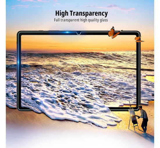 Чохол CACOE для планшета Samsung Galaxy A9+ Plus із захисною плівкою для екрана 11 дюймів, лавандово-фіолетовий (2179)