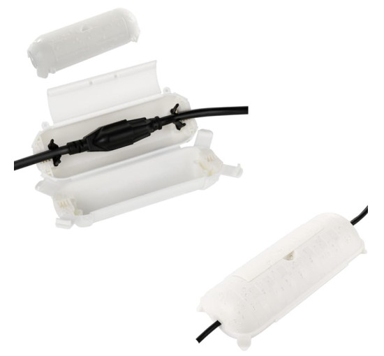 Чохол для подовжувача Restmo для зовнішнього використання, водонепроникний корпус IP44 2шт (3053)