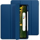 Чохол EasyAcc 01PGIPP13UN, сумісний з iPad Pro 12,9 дюймів 6-го/5-го/4-го/3-го покоління, з ТПУ та підставкою - синій (2040)