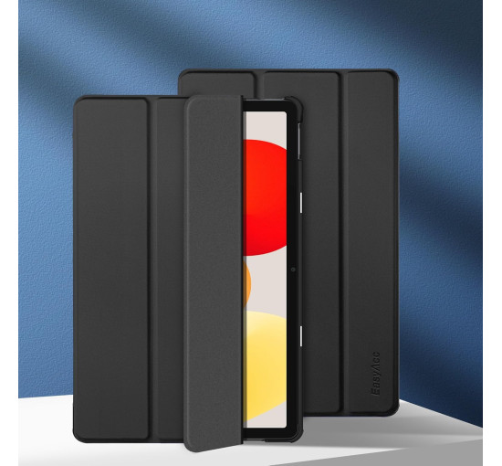 Чохол EasyAcc 01XMRMPADSE, сумісний з планшетом Xiaomi Redmi Pad SE 2023 11 дюймів, захисний чохол із тонкою підставкою, чорний (2054)