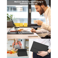 Чохол JADEMALL для iPad Pro 12.9 з клавіатурою, чорний (3113)