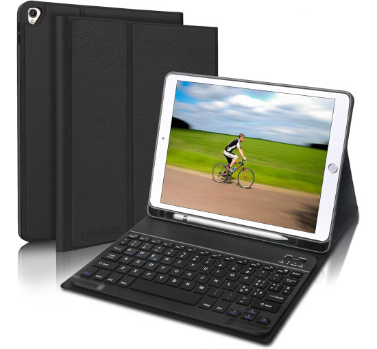 Чохол-клавіатура D DINGRICH для iPad 10.2 9-го/8-го/7-го покоління 2021/2020/2019, чорний (3099)