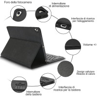 Чохол-клавіатура D DINGRICH для iPad 10.2 9-го/8-го/7-го покоління 2021/2020/2019, чорний (3099)