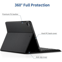 Чохол-клавіатура EasyAcc K02, сумісний з iPad 10.2 дюйма, чорний (3038)