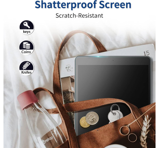 Чохол-клавіатура EasyAcc K02, сумісний з iPad 10.2 дюйма, чорний (3038)