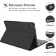 Чохол-клавіатура JADEMALL Clavier Samsung Tab S6 Lite 2024, чорний (3092)