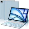 Чохол-клавіатура JADEMALL для iPad Air 11 (M3/M2 2025/2024), небесно-блакитний (3109)