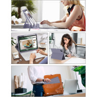 Чохол-клавіатура JADEMALL Xiaomi Pad 7 Pro для Xiaomi Pad 7 / Mi Pad 7 Pro 11.2 дюймів 2024, лавандово-фіолетовий (3112)