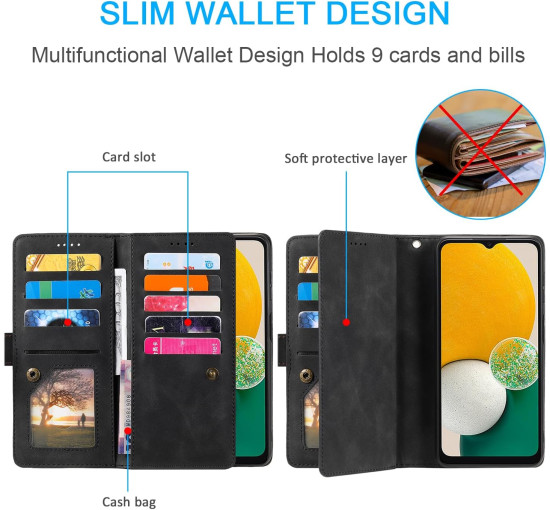 Чохол UEEBAI для Samsung Galaxy S24 5G, вінтажна блискавка, чорний (4099)