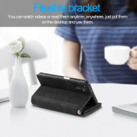 Чохол UEEBAI для Samsung Galaxy S24 5G, вінтажна блискавка, чорний (4099)