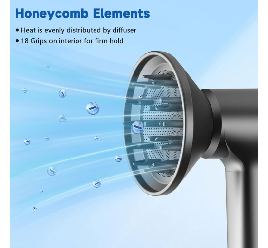 Дифузор для фена TQQ JFFZ-FK3 360° та DSON (2120)