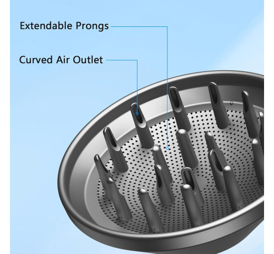 Дифузор для фена TQQ JFFZ-FK3 360° та DSON (2120)