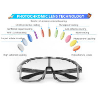 Дитячі фотохромні сонцезахисні окуляри Kapvoe K9028-PH (3116)