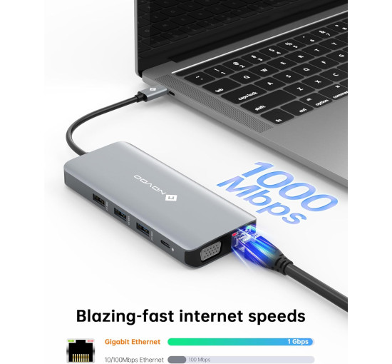 Док-станция NOVOO NHM11D-111S2 USB 3.0 (2008)