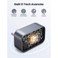 Дорожній адаптер UGREEN 30W (0020)