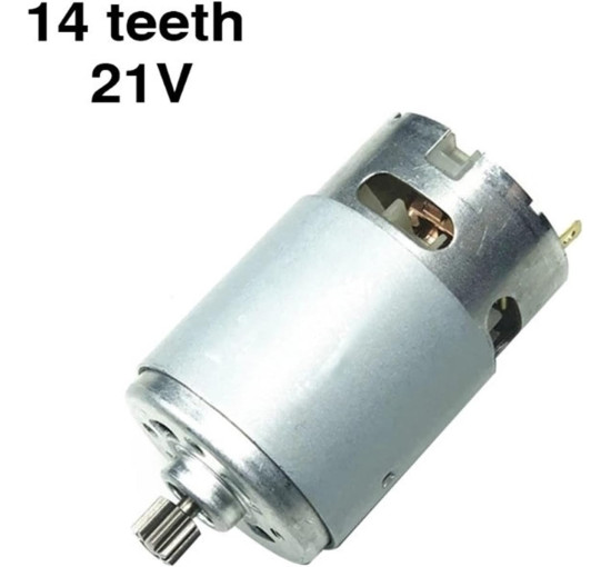 Двигун VORNEL GRS-550VC 18V 14 зубів 550 DC двигун дитячі іграшки для їзди, модуль двигуна їзда (2024)