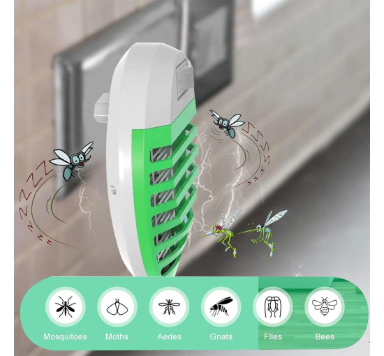 Електрична лампа SEMINISMAR LAMP316 для знищення комарів, зелена (4025)