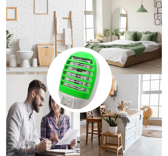 Електрична лампа SEMINISMAR LAMP316 для знищення комарів, зелена (4025)