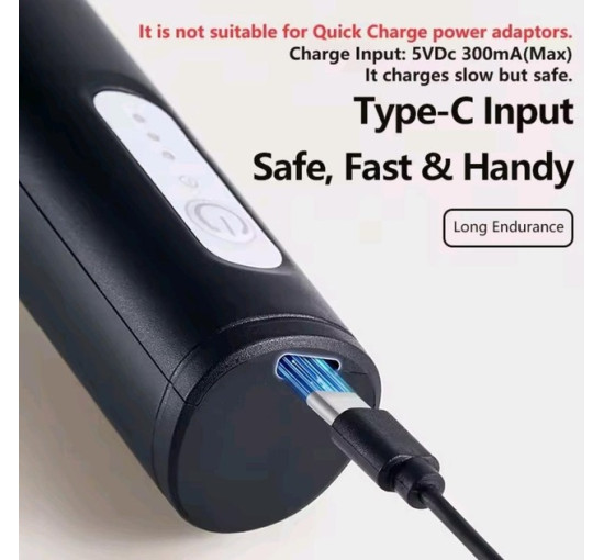 Електричний капучинатор спінювач молока, кавових напоїв Wireless Milk Frother KD-306 на акумуляторі, чорний (2103)