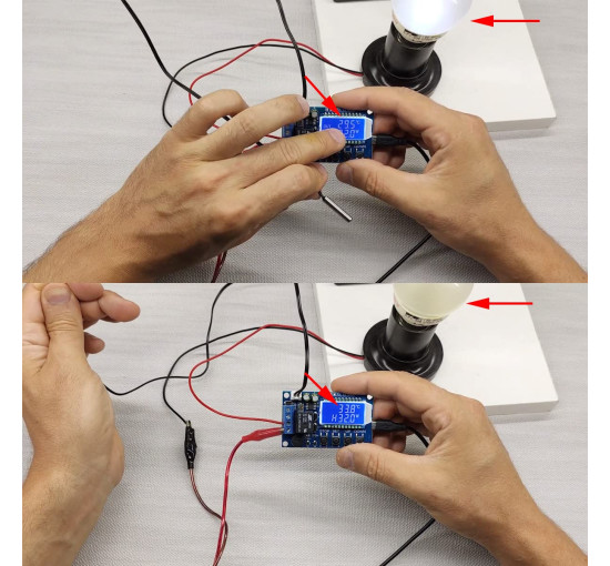 Електронний термостат Youmile XY-T01 JK-YM-476 DC 6-30V 24V від -50°C до 100°C з водонепроникним зондом NTC (0187)