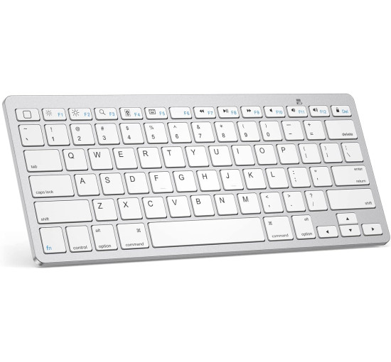 Bluetooth-клавіатура для iPad, срібляста (4191)