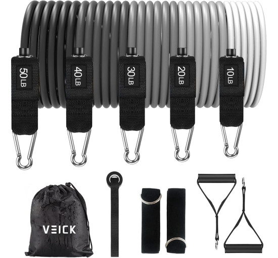 Еспандери VEICK для тренувань з ручками (3130)